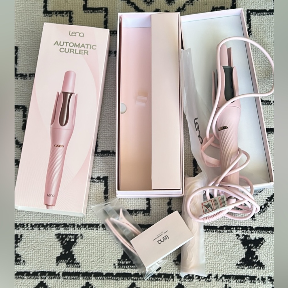 New Lena automatic Rotating Curling Iron 1 Inch